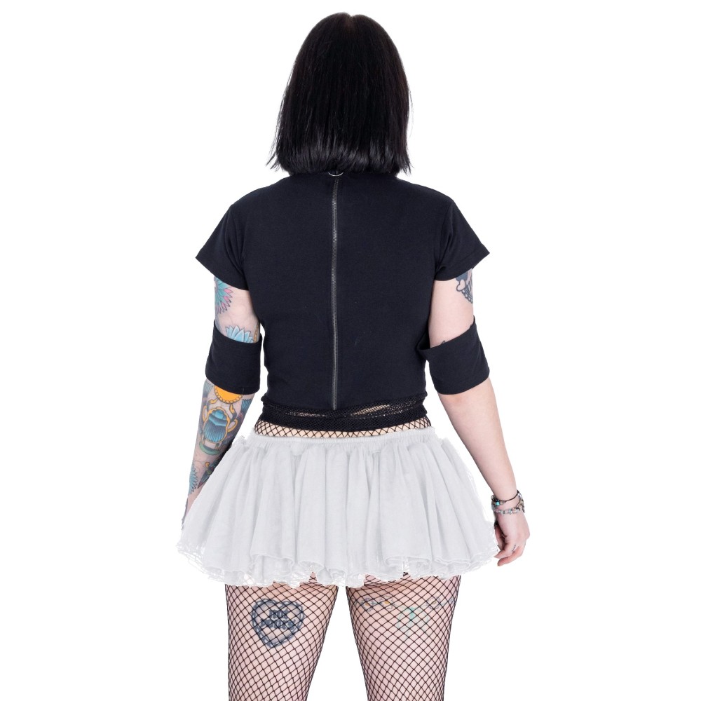 Poizen Industries - Cala Mini Tutu - Wit